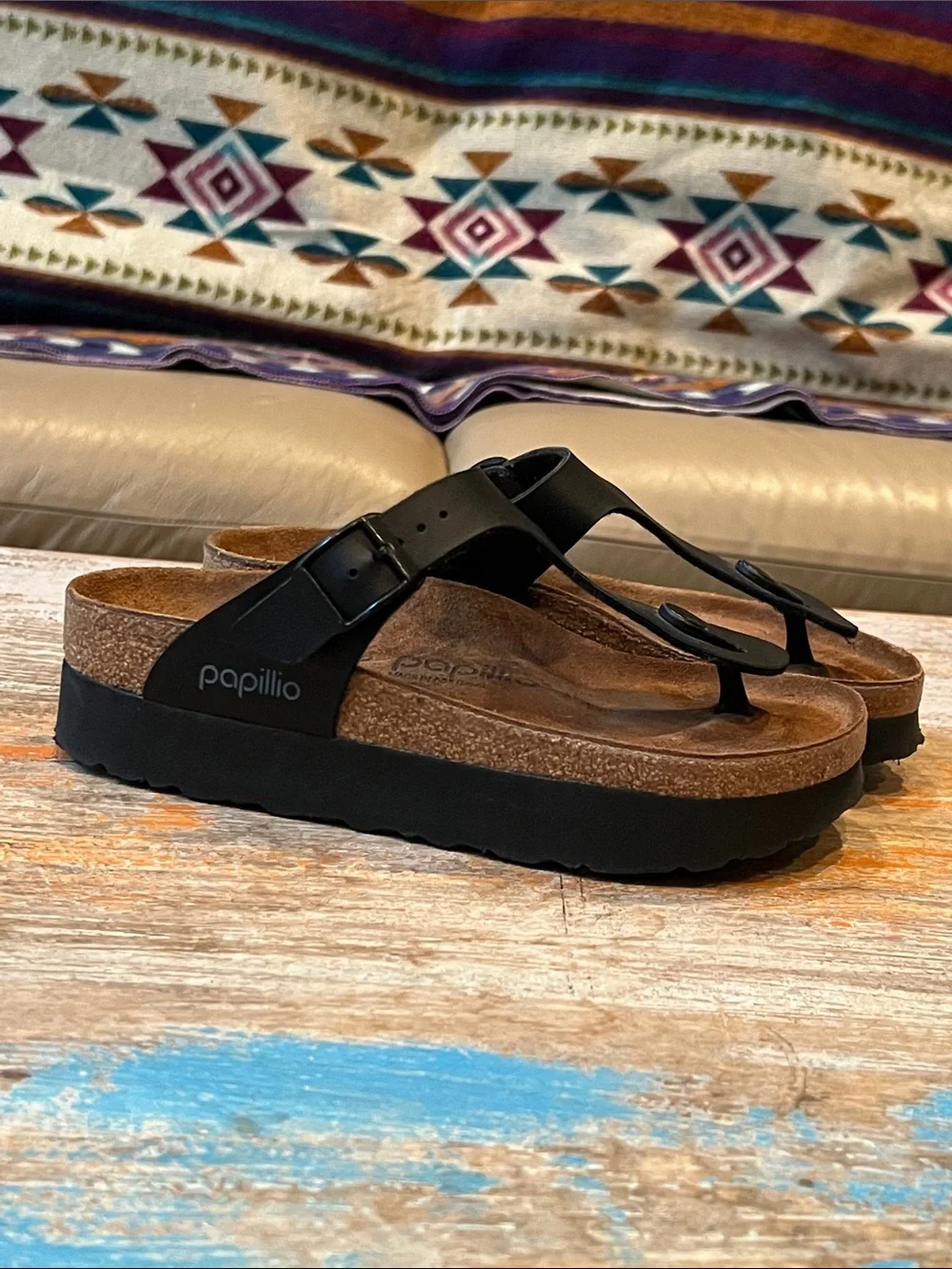 Birkenstock Papillio Gizeh Platform Sandals